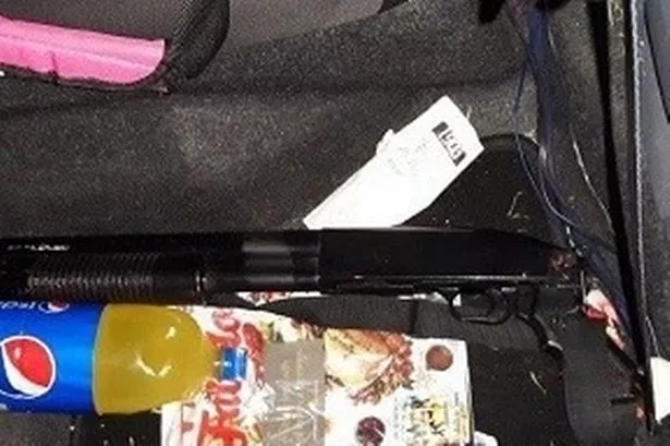 Imitation firearm and vehicle seized during burglary operation in Hounslow