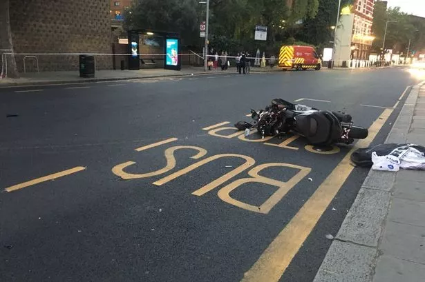 King's Road police incident: Driver of crashed moped arrested for offences including knife-point robbery