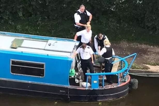 West Drayton police incident: Emergency services attend after man jumps into canal